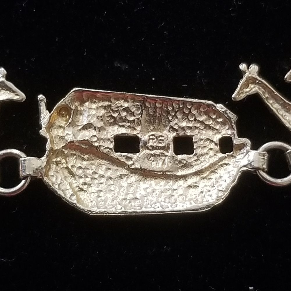 10k (417) Noah's Arc Vintage Bracelet - Picture 10 of 17